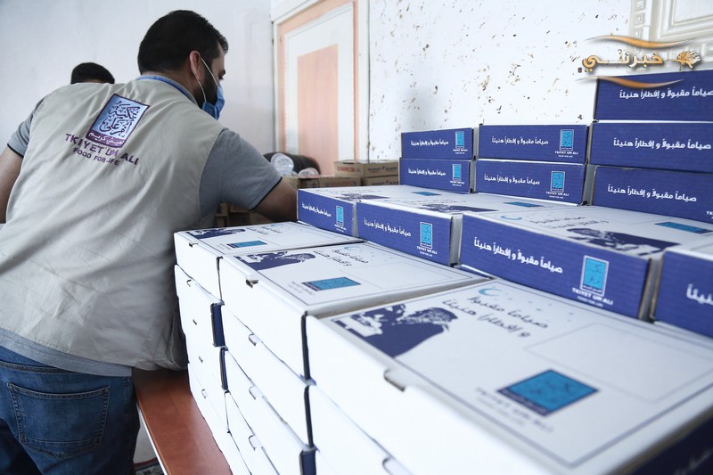 تكية أم علي: زكاتك تطعم 20,000 أسرة محتاجة 