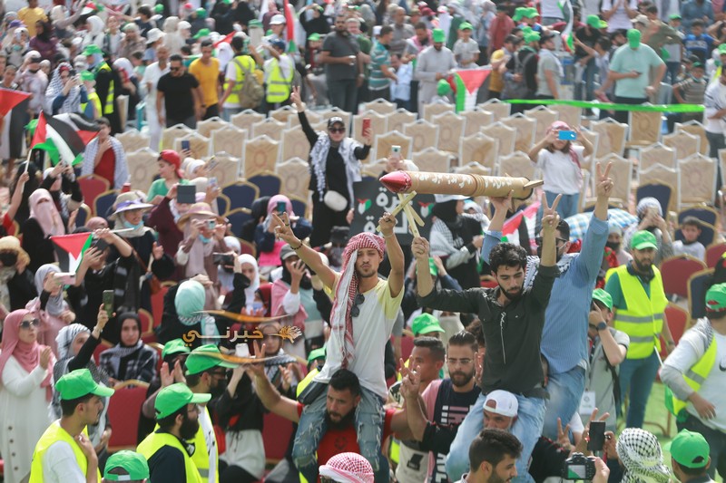 مهرجان بالبحر الميت احتفاء بنصر غزة والقدس