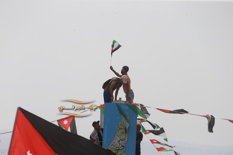 مهرجان بالبحر الميت احتفاء بنصر غزة والقدس