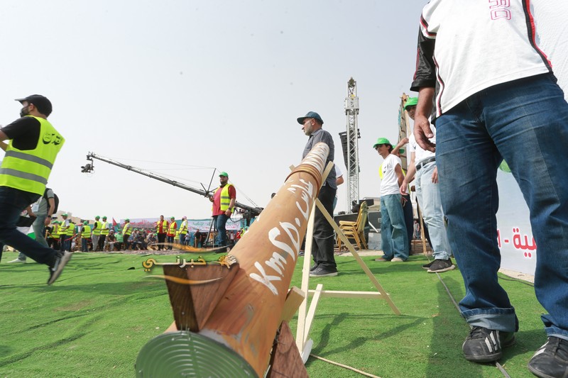 مهرجان بالبحر الميت احتفاء بنصر غزة والقدس