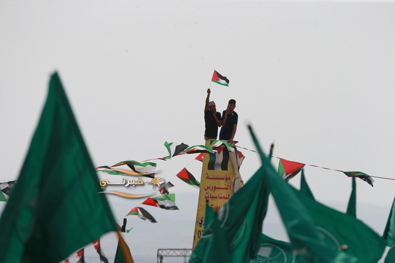 مهرجان بالبحر الميت احتفاء بنصر غزة والقدس