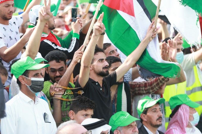 مهرجان بالبحر الميت احتفاء بنصر غزة والقدس