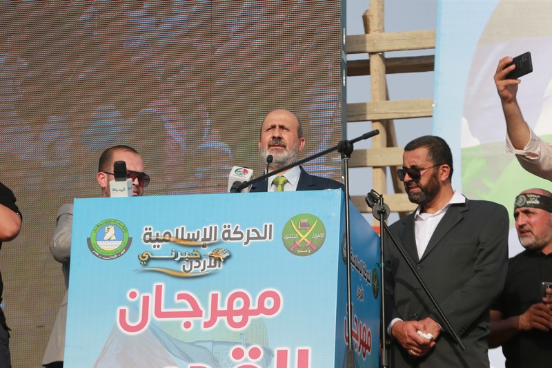 مهرجان بالبحر الميت احتفاء بنصر غزة والقدس