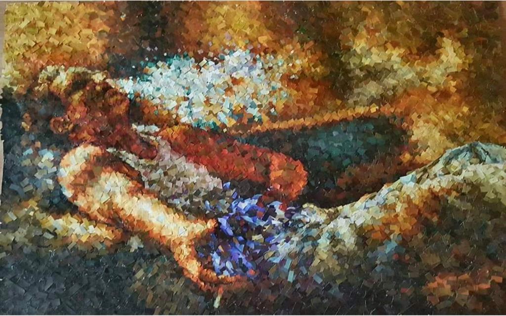 الأردنية دينا عدنان هلسا تدعم فناني غزة التشكيليين - فيديو