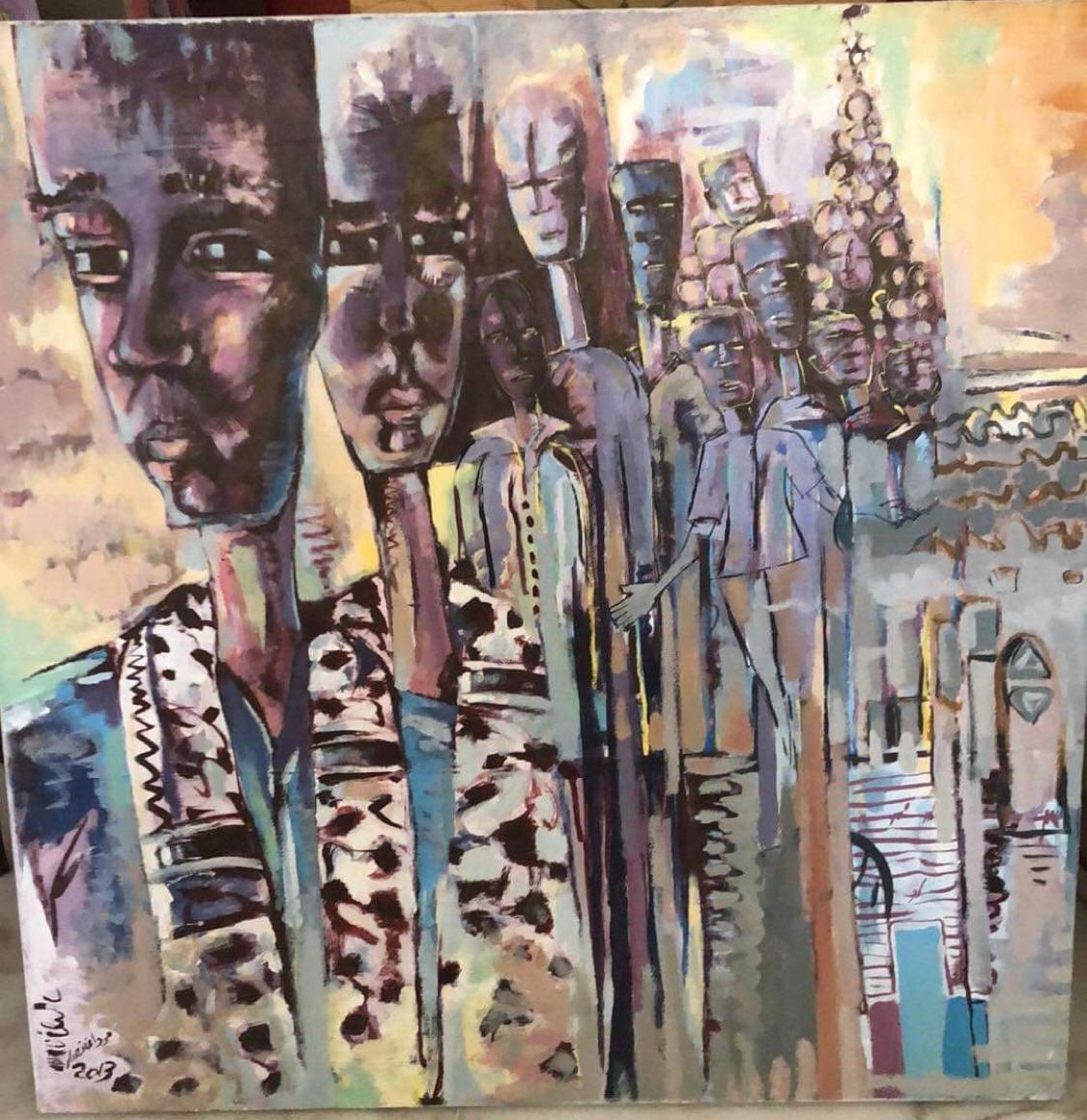 الأردنية دينا عدنان هلسا تدعم فناني غزة التشكيليين - فيديو