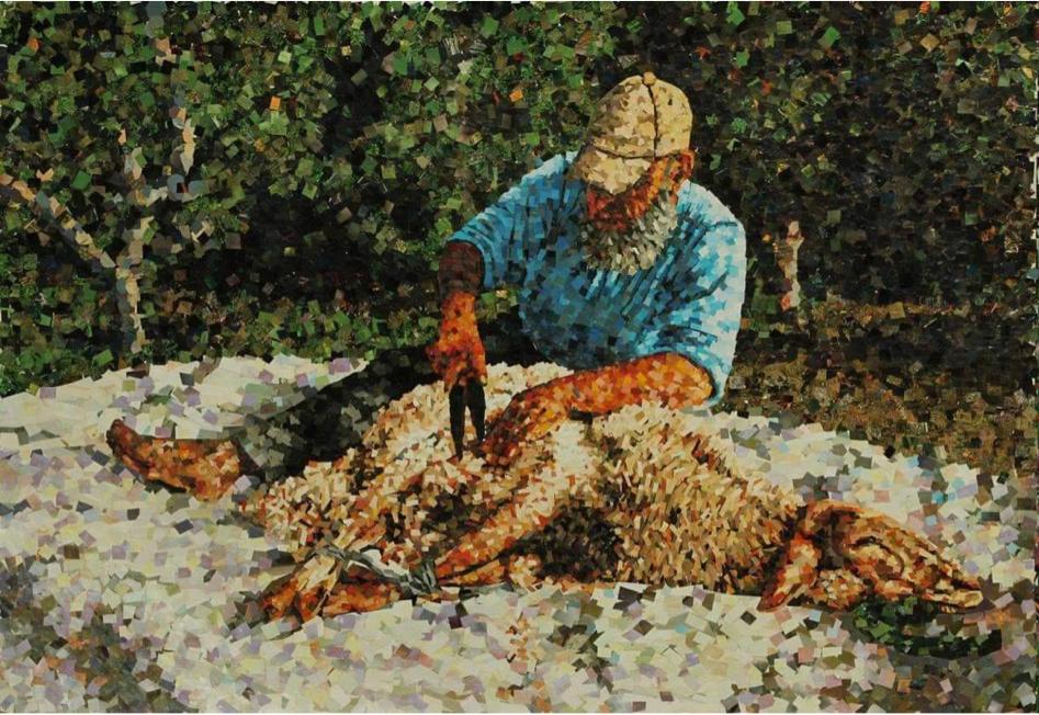 الأردنية دينا عدنان هلسا تدعم فناني غزة التشكيليين - فيديو