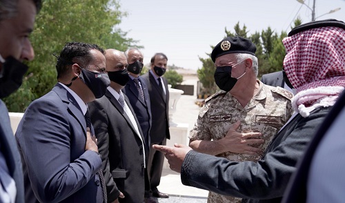 تفاصيل من زيارة الملك لخشافية الشوابكة - صور 