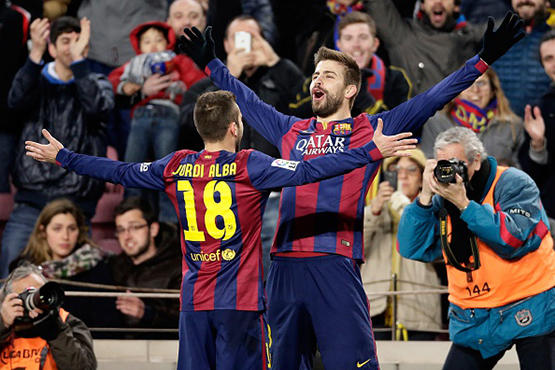 لاعبو برشلونة يورطون ألبا