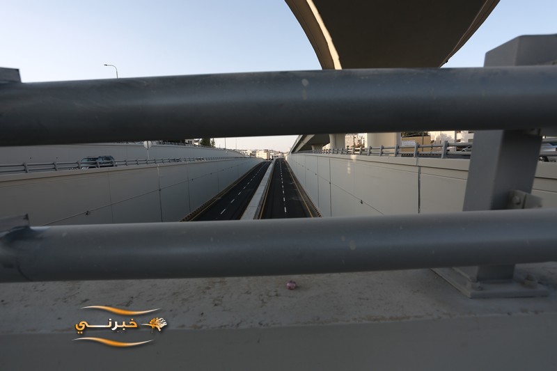 افتتاح تقاطع مرج الحمام - صور