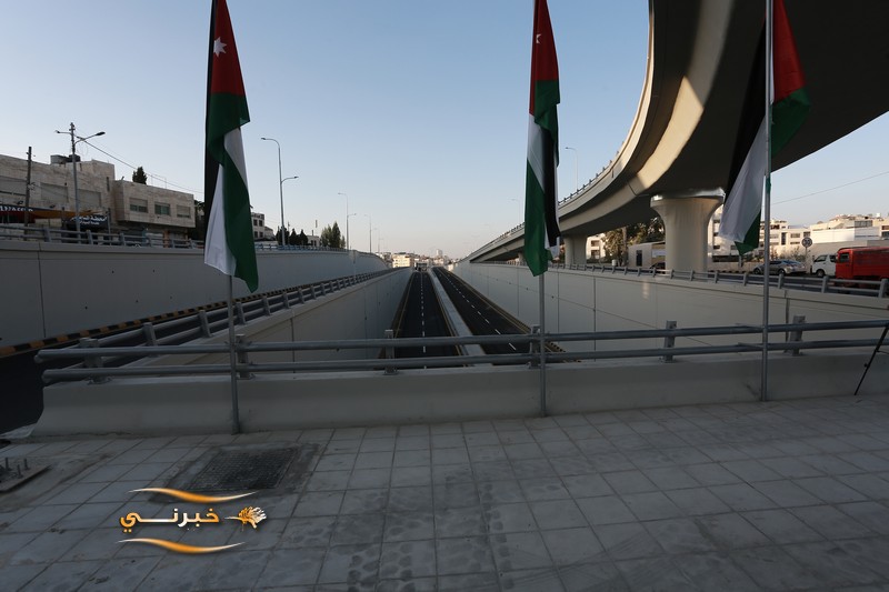 افتتاح تقاطع مرج الحمام - صور