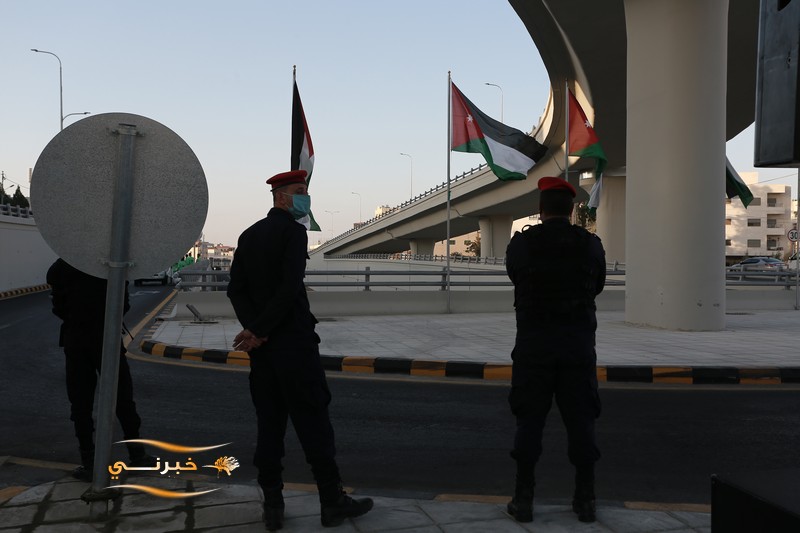 افتتاح تقاطع مرج الحمام - صور