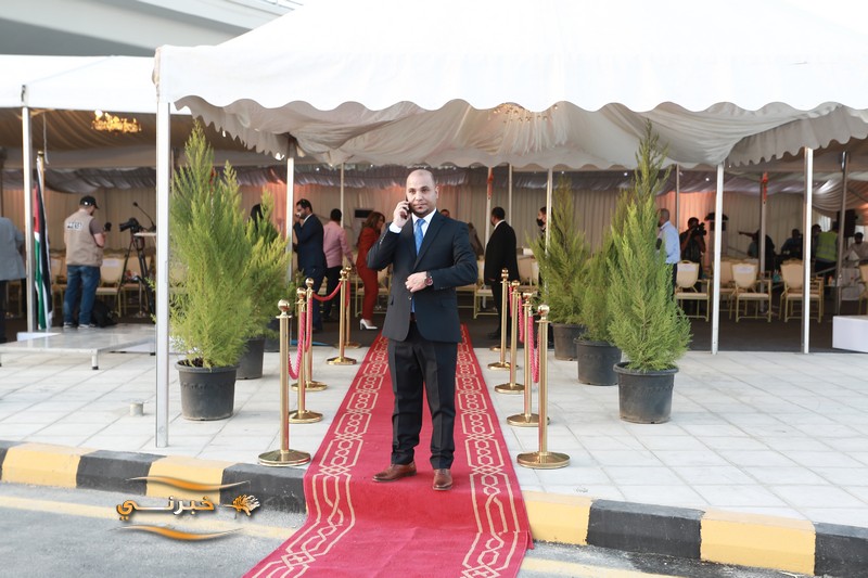 افتتاح تقاطع مرج الحمام - صور