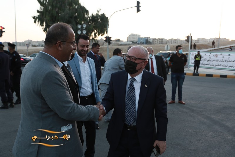 افتتاح تقاطع مرج الحمام - صور