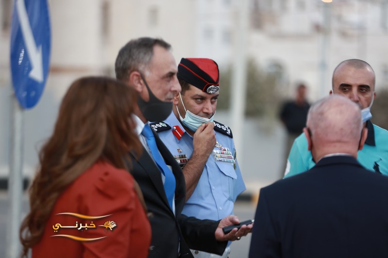 افتتاح تقاطع مرج الحمام - صور