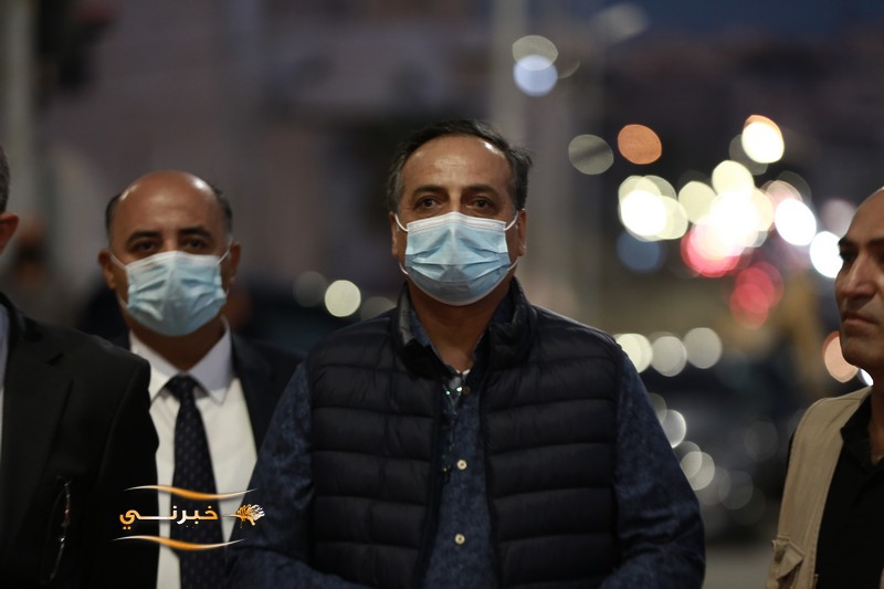 افتتاح تقاطع مرج الحمام - صور