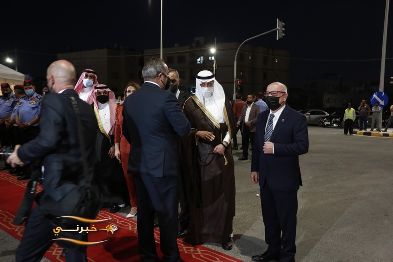 افتتاح تقاطع مرج الحمام - صور