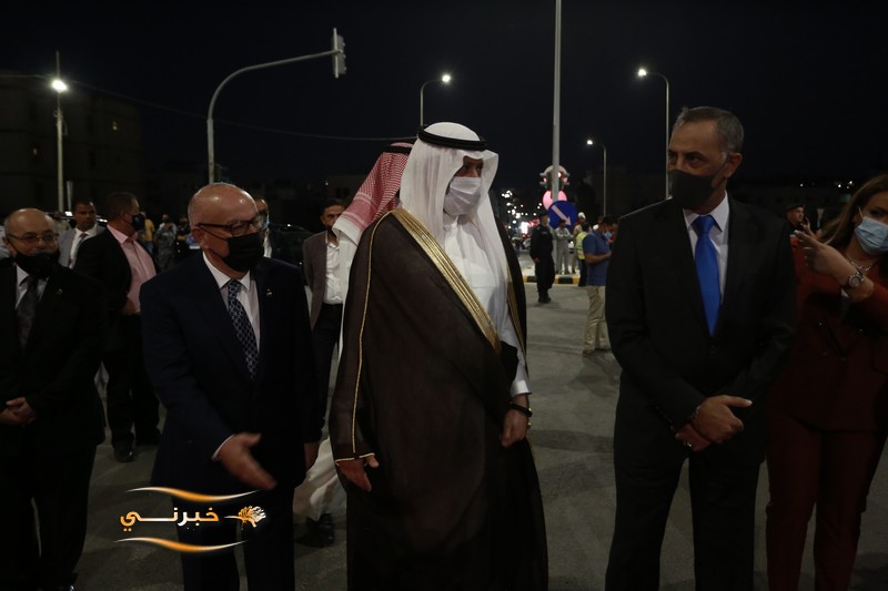 افتتاح تقاطع مرج الحمام - صور