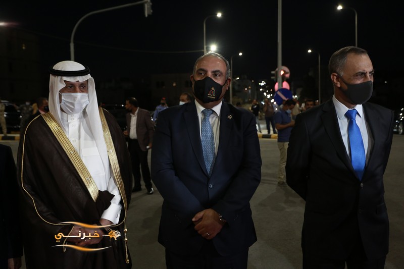 افتتاح تقاطع مرج الحمام - صور