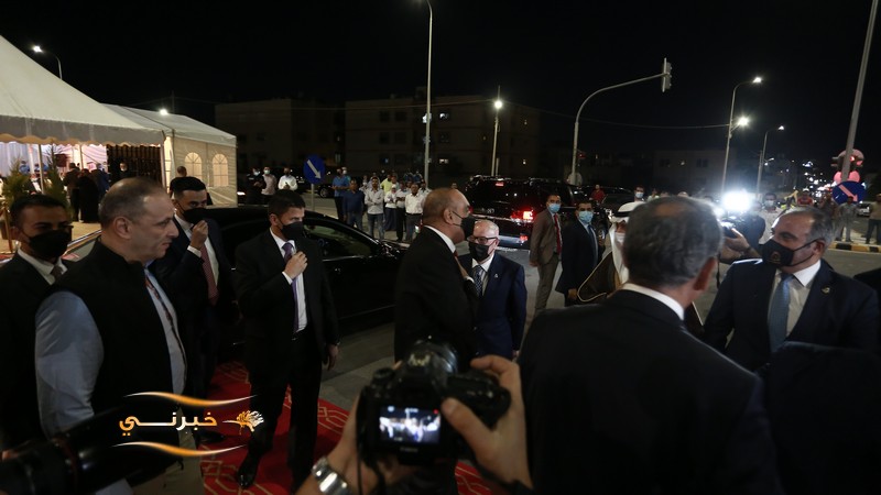 افتتاح تقاطع مرج الحمام - صور