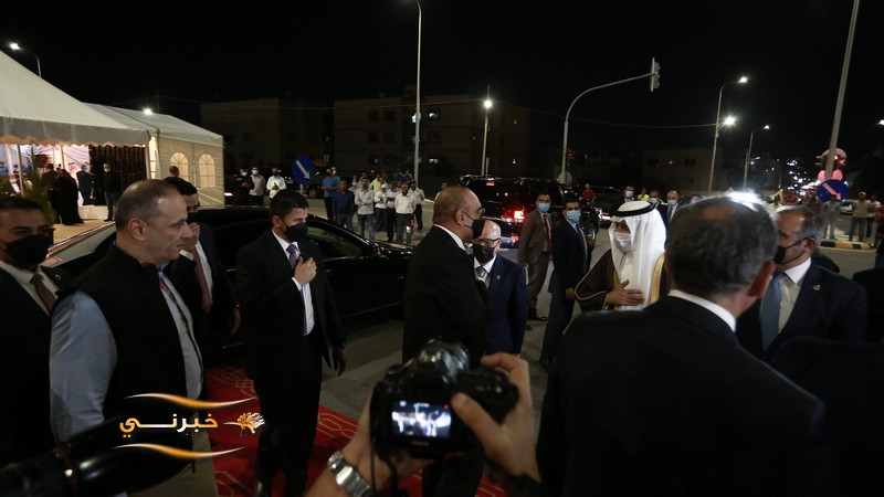 افتتاح تقاطع مرج الحمام - صور