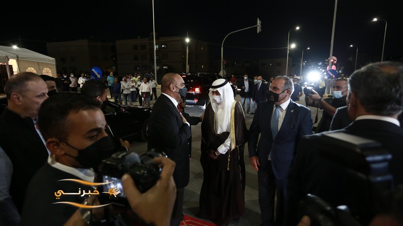 افتتاح تقاطع مرج الحمام - صور