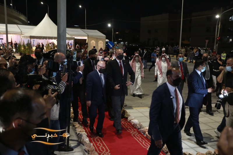 افتتاح تقاطع مرج الحمام - صور