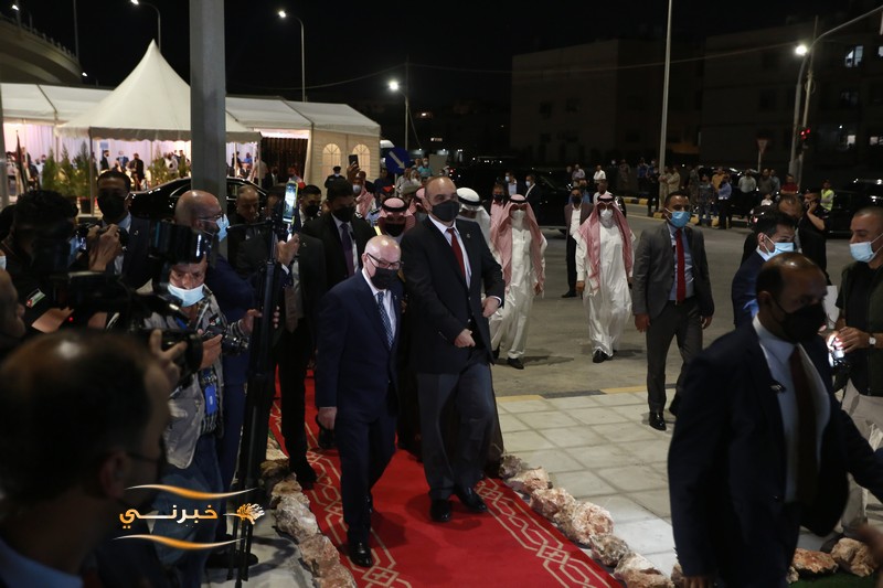 افتتاح تقاطع مرج الحمام - صور