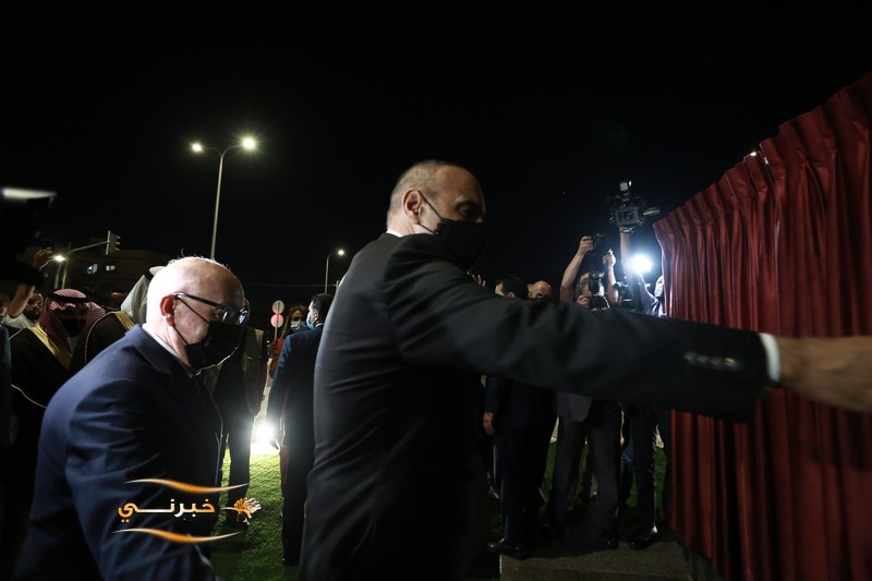 افتتاح تقاطع مرج الحمام - صور