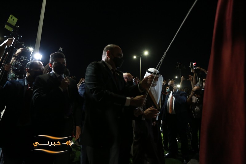 افتتاح تقاطع مرج الحمام - صور