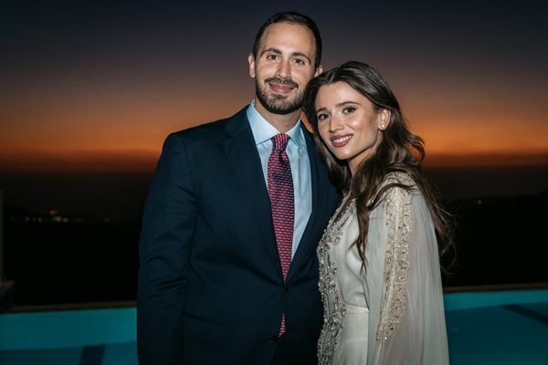 صور من عقد قران الأميرة شيرين