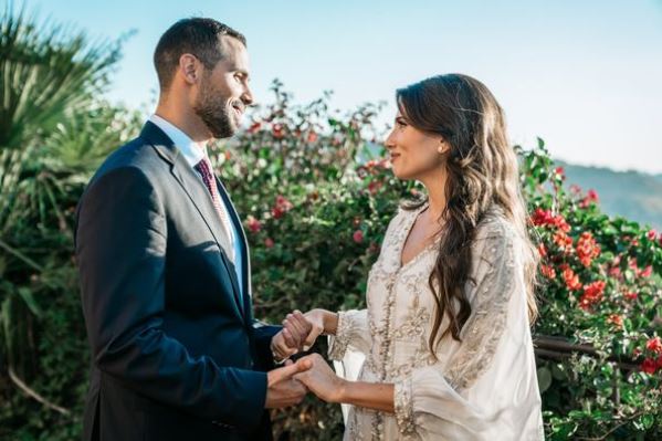 صور من عقد قران الأميرة شيرين