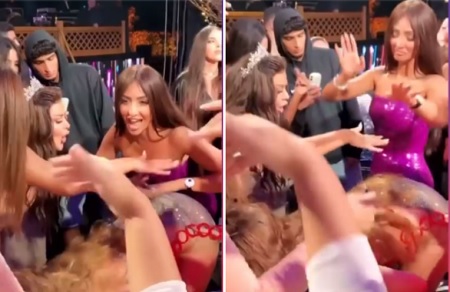 نور الغندور بوصلة رقص.. والجمهور غاضب - صور 