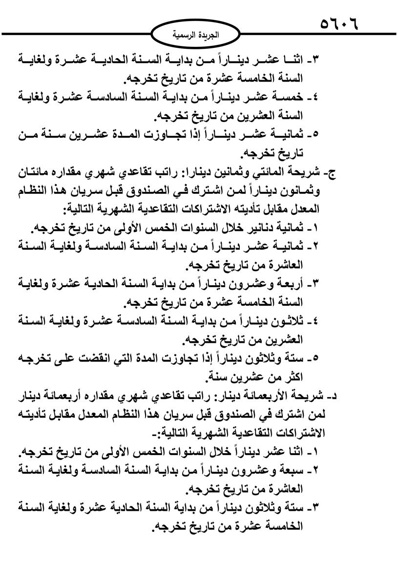 نظام معدل للتقاعد بنقابة المهندسين