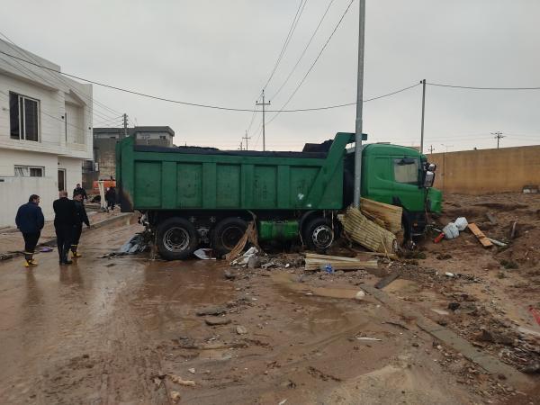 مقتل 8 أشخاص بفيضانات بالعراق