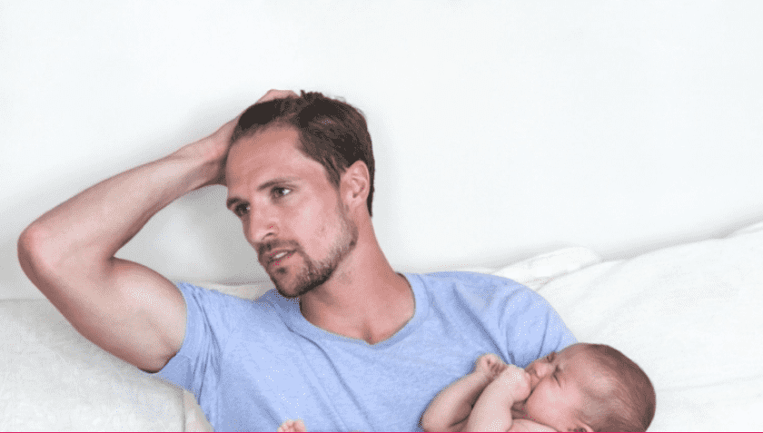 الأطباء يحذرون الرجال من اكتئاب ما بعد ولادة الزوجة