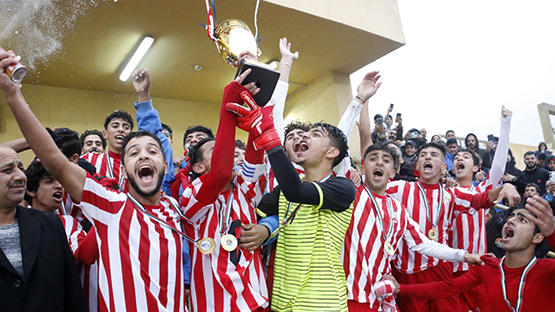 تتويج شباب الأردن بدوري النخبة