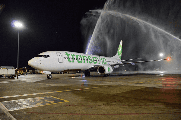 الأردن يستقبل أولى رحلات ترانسافيا القادمة من باريس 