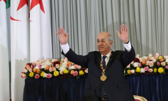 تبون لمنتخب بلاده الله يفرحكم