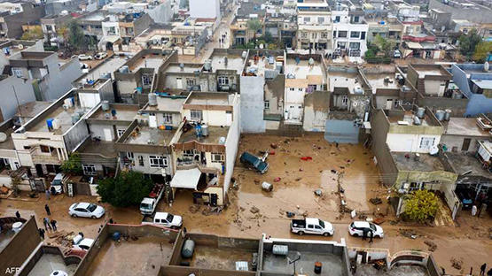 خسائر فادحة في كردستان العراق بسبب الفيضانات