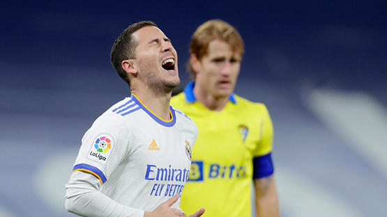 رقم سلبي تاريخي لريال مدريد أمام قادش