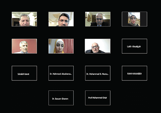 رئيس عمان العربية يلتقي أعضاء الهيئة التدريسية