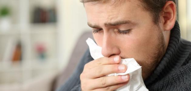  عالج السعال والتهاب الحلق في الشتاء