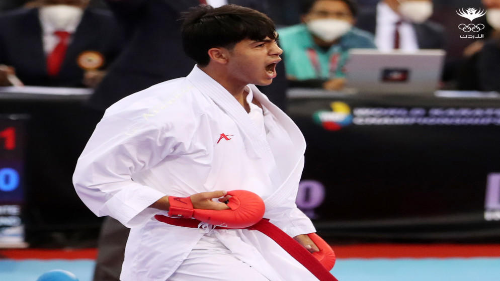 لاعب منتخب الكراتيه حماد يتأهل لنهائي بطولة آسيا