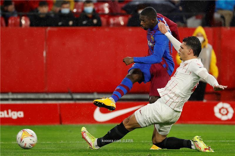 برشلونة يعطل إشبيلية