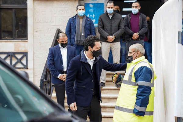 ولي العهد يتفقد طوارئ أمانة عمان بتلاع العلي