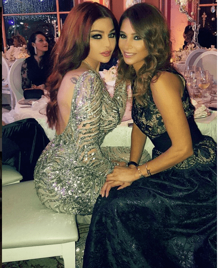 هيفاء وهبي تحتفل بخطوبة شقيقتها  فيديو