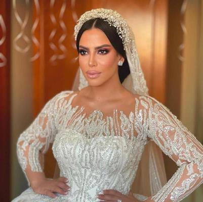 هل طردت ابنة ماجد المصري ضيوف حفل زفافها  فيديو