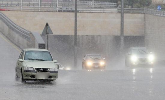 كميات أمطار تجاوزت 100ملم في بعض المناطق