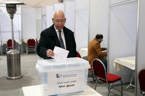 اقبال ضعيف على تصويت المهندسين