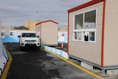 افتتاح محطة ترخيص الطريق الصحراوي بالحسينية